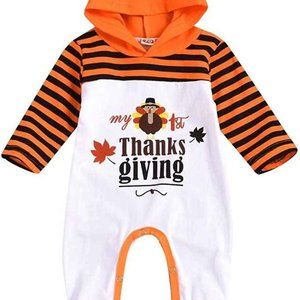 My First Thanksgiving Onesie Size 12-24 Months